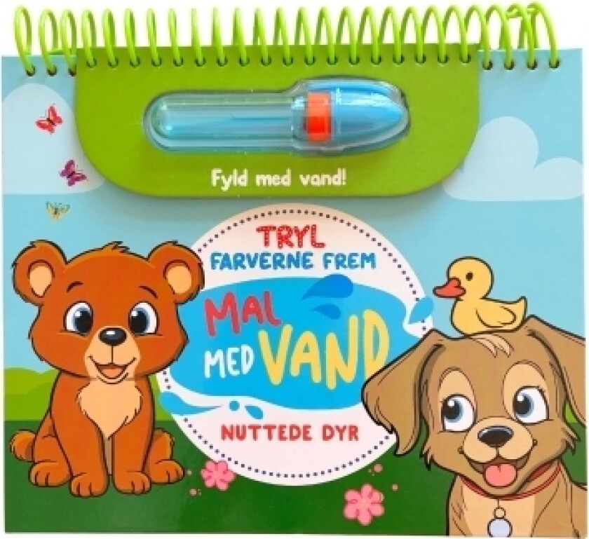 Mal med vand: Nuttede dyr
