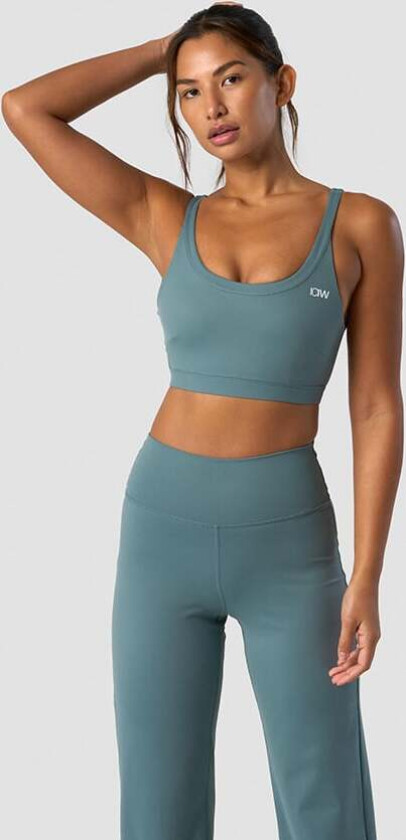 Nimble Sports Bra, Steel Blue