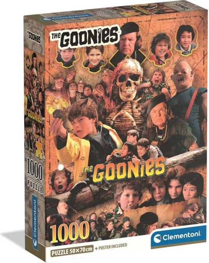 Puzzle Compact Cult Movies 2026 - The Goonies 1000 pieces 2D Puslespill
