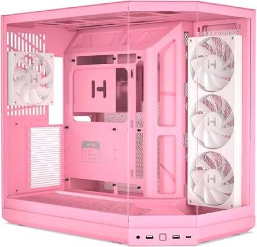 Y50 ARGB Case Strawberry Milk - Kabinett - Miditower - Rosa