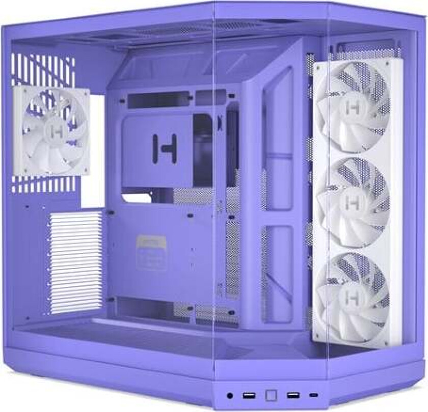 Y50 ARGB Case Taro Milk - Kabinett - Miditower - Lilla