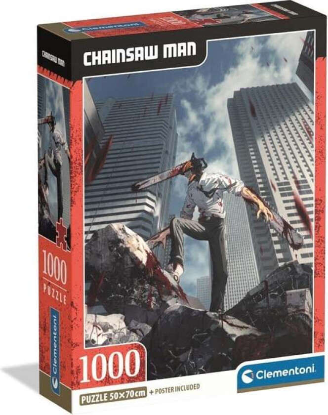 Puzzle Chainsaw Man 2025 1000 pieces 2D Puslespill