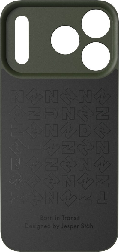 Nudient iPhone 18 Pro / 17 Pro Slice MagSafe-deksel, grønn