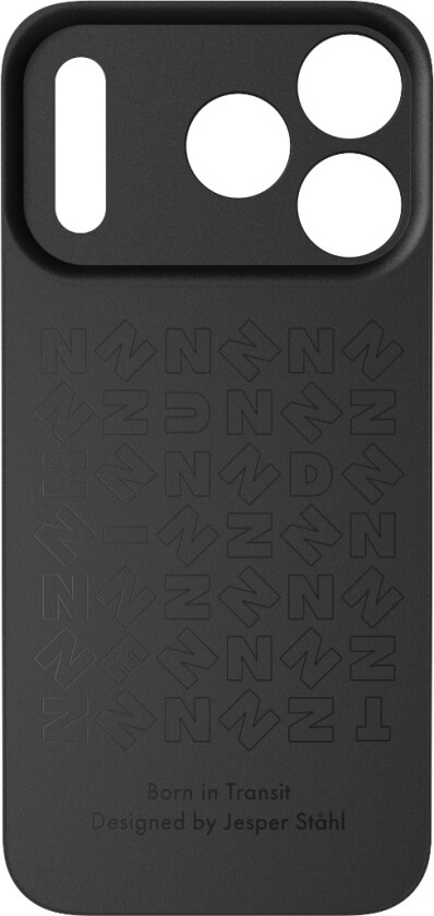 Nudient iPhone 18 Pro / 17 Pro Slice MagSafe-deksel, svart