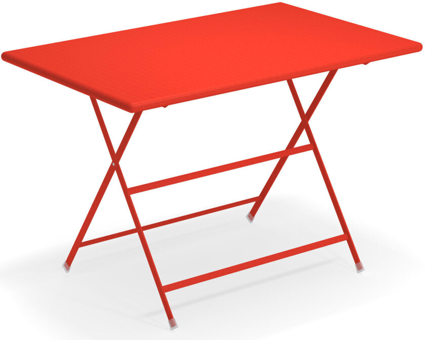 EMU Arc En Ciel Folding Table 110 Cm, Scarlet Red