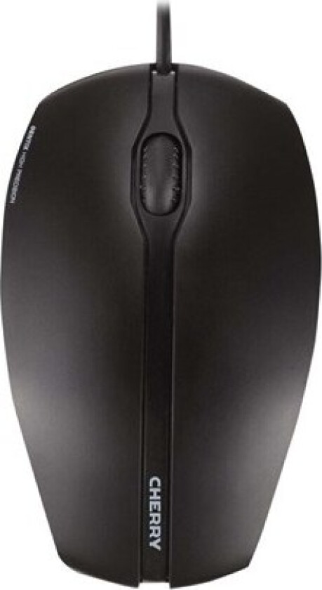 Cherry Gentix Silent Kablet 1,000dpi Mus Grå, Svart