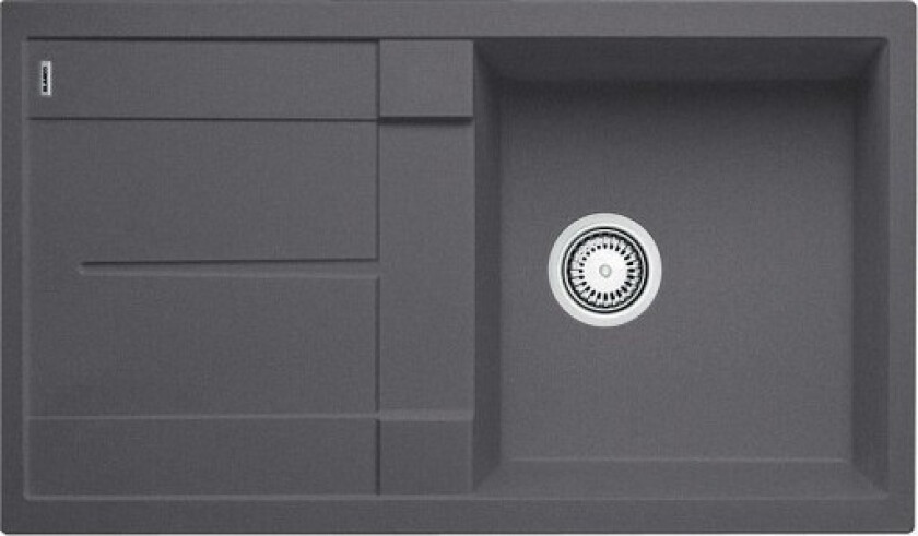 Metra 5S UX kjøkkenvask, 86x50 cm, grå