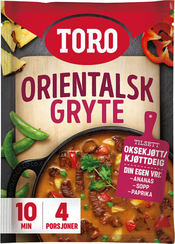 Toro Orientalsk Gryte 127g