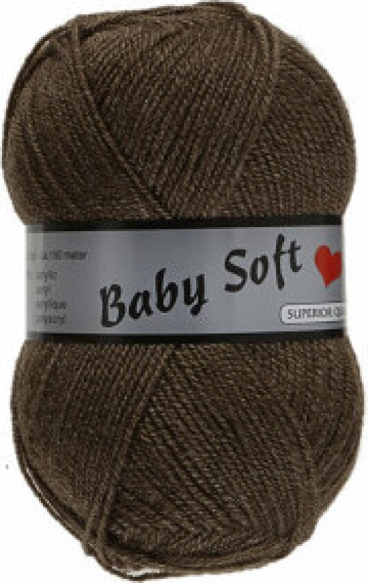 Lammy Baby Soft Garn 018 Brun