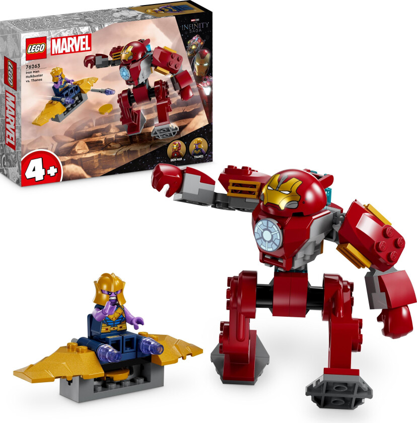 Lego Iron Man Hulkbuster mot Thanos 76263