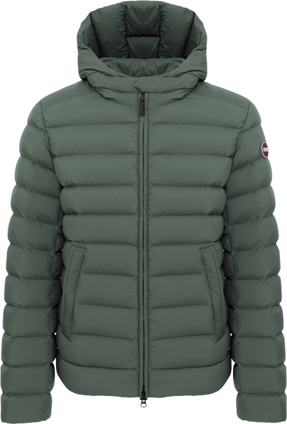 Men´s Quilted Down Jacket Hood Underwood