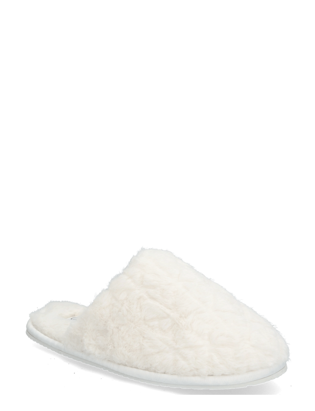 Home Slipper Fur Aop - OFF WHITE - 36 x 36