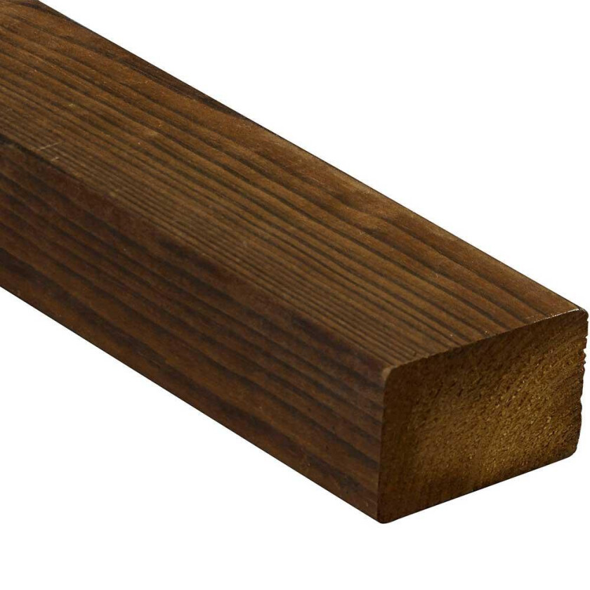 Lekt furu behandlet 48x48 mm
