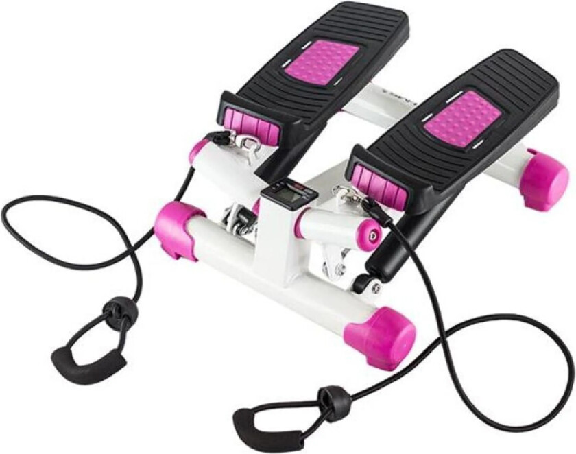 Bilde av Diagonal stepper med kabler hvid og pink S3033