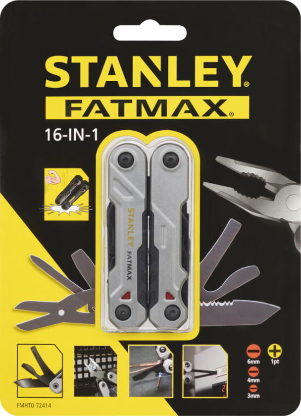 Stanley FMHT0-72414, Svart, Rustfritt stål