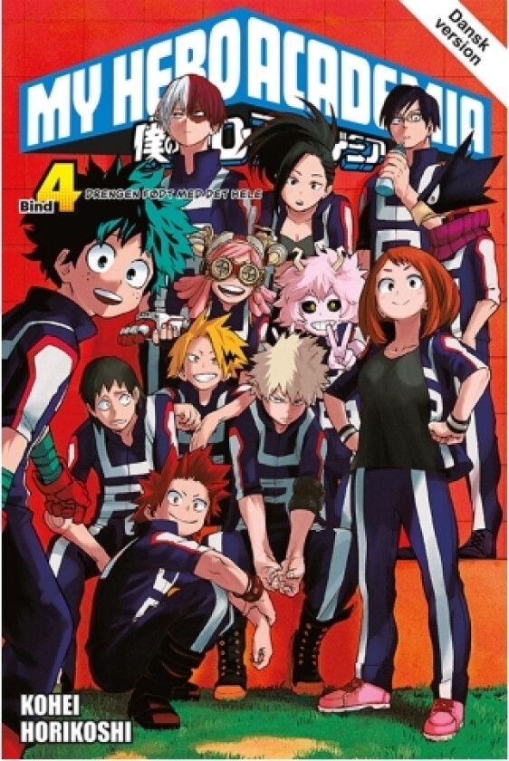 My Hero Academia 4 (samlepakke: 4 stk. kolli) | Kohei Horikoshi | Språk: Dansk