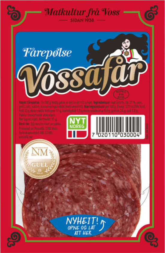 Vossafår 91g