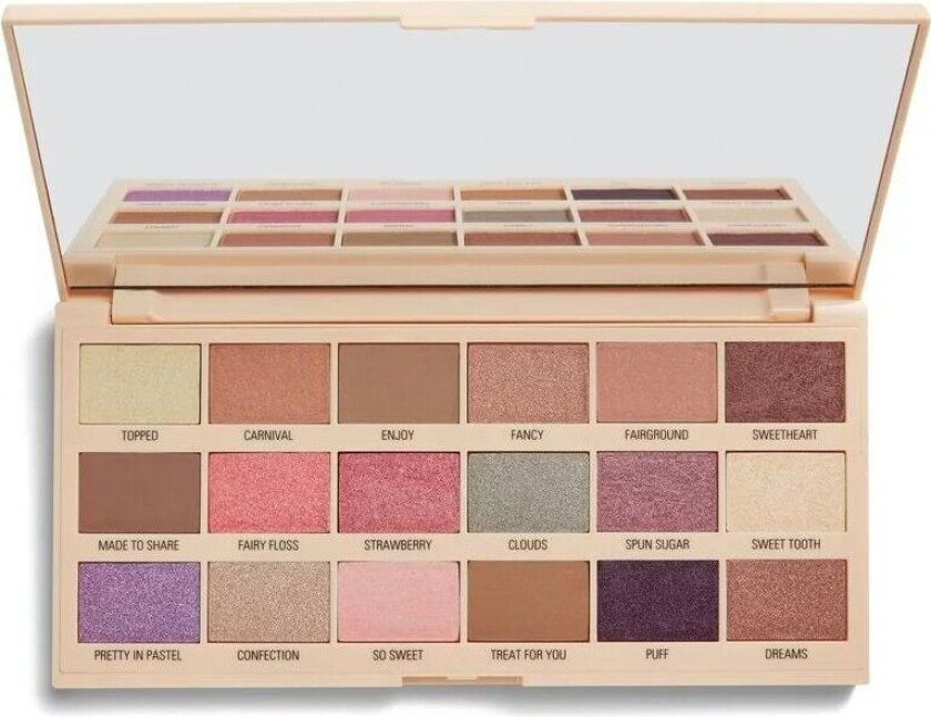 Makeup Revolution I HEART Cotton Candy Chocolate eyeshadow palette