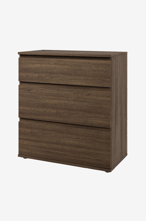 Bilde av Nova kommode med 3 skuffer, Brun