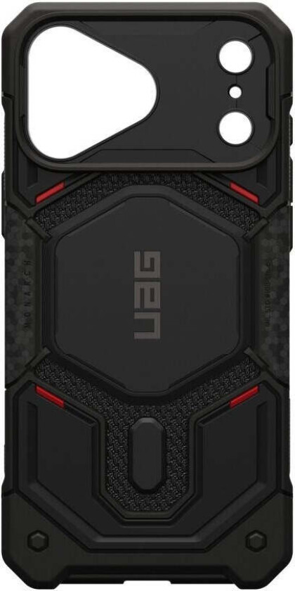 iPhone 18 Pro Max / 17 Pro Max UAG Monarch Pro Deksel - MagSafe Kompatibel - Kevlar Black