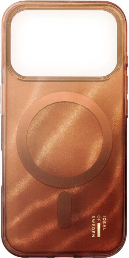 iPhone 18 Pro / 17 Pro iDeal Of Sweden Clear Deksel - MagSafe Kompatibel - Mocha Mousse