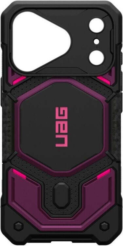 iPhone 18 Pro / 17 Pro UAG Monarch Pro Deksel - MagSafe Kompatibel - Deep Purple Synth