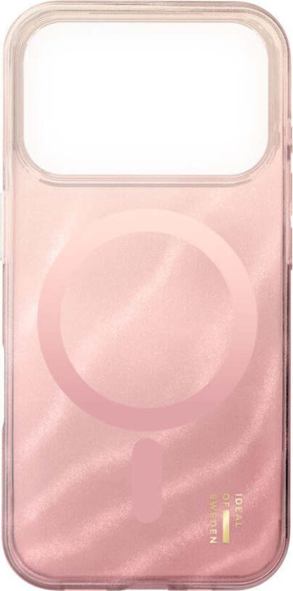 iPhone 18 Pro / 17 Pro iDeal Of Sweden Clear Deksel - MagSafe Kompatibel - Rose Blush