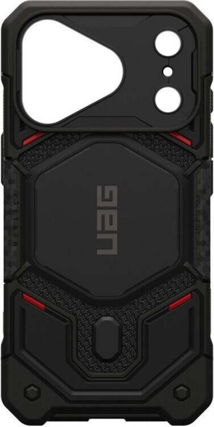 iPhone 18 Pro / 17 Pro UAG Monarch Pro Deksel - MagSafe Kompatibel - Kevlar Black