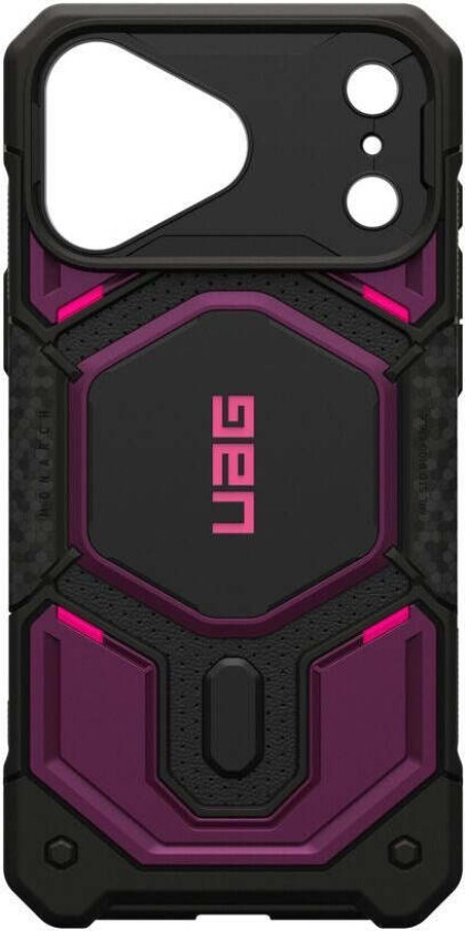 iPhone 18 Pro Max / 17 Pro Max UAG Monarch Pro Deksel - MagSafe Kompatibel - Deep Purple Synth