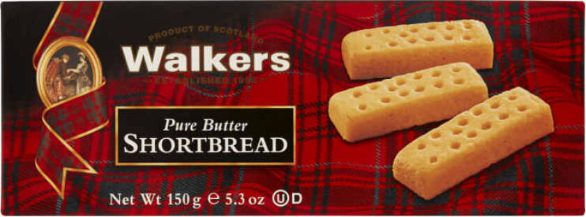 Walkers Shortbread Pure Butter 150g