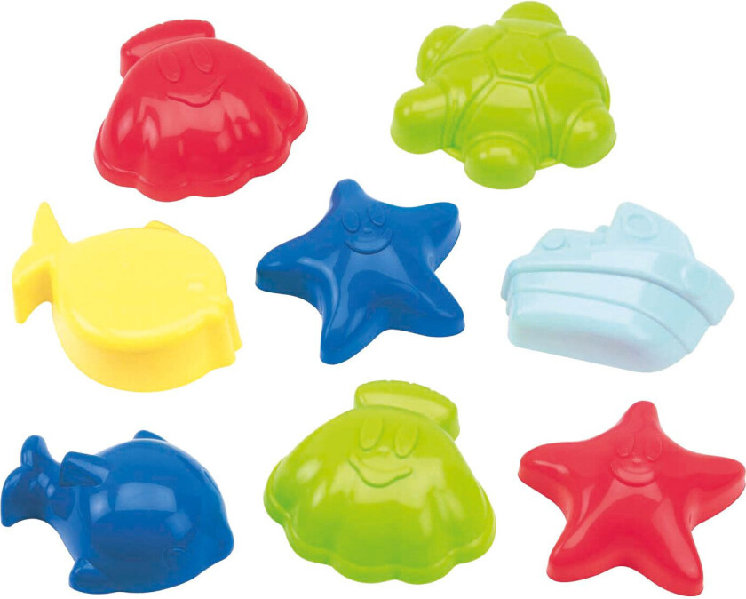Sand Molds Ocean 8 pcs.