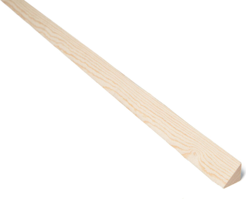 Bilde av Trekantlekt gran ubehandlet diagonal 23x23 mm