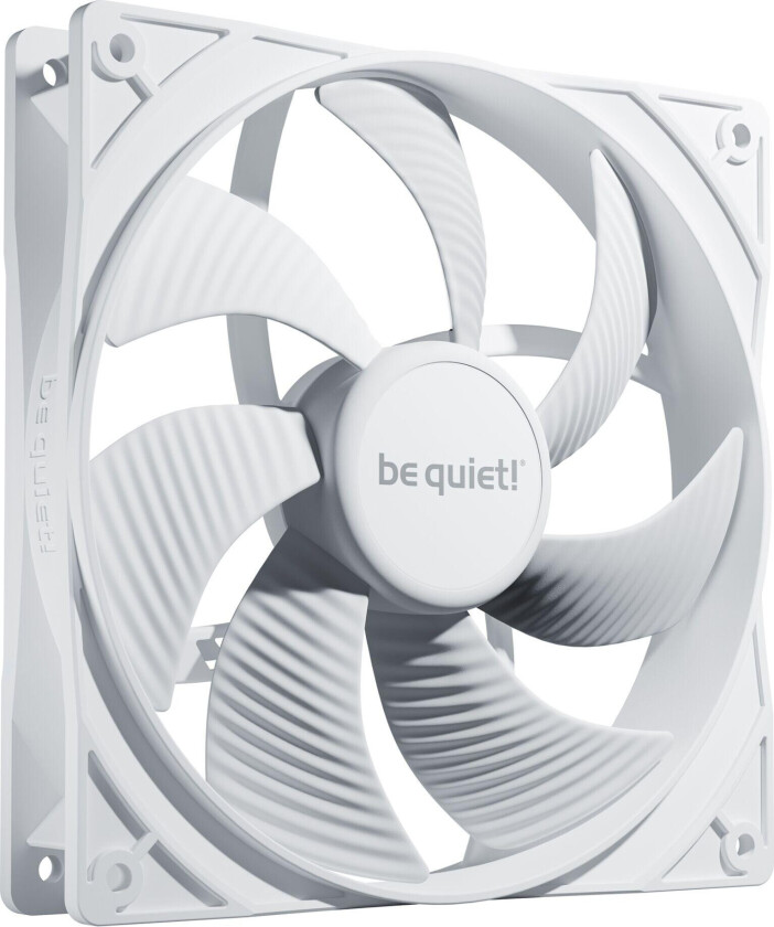 Pure Wings 3 140mm PWM White - Kabinettvifte - 120mm - Hvit - 26 dBA
