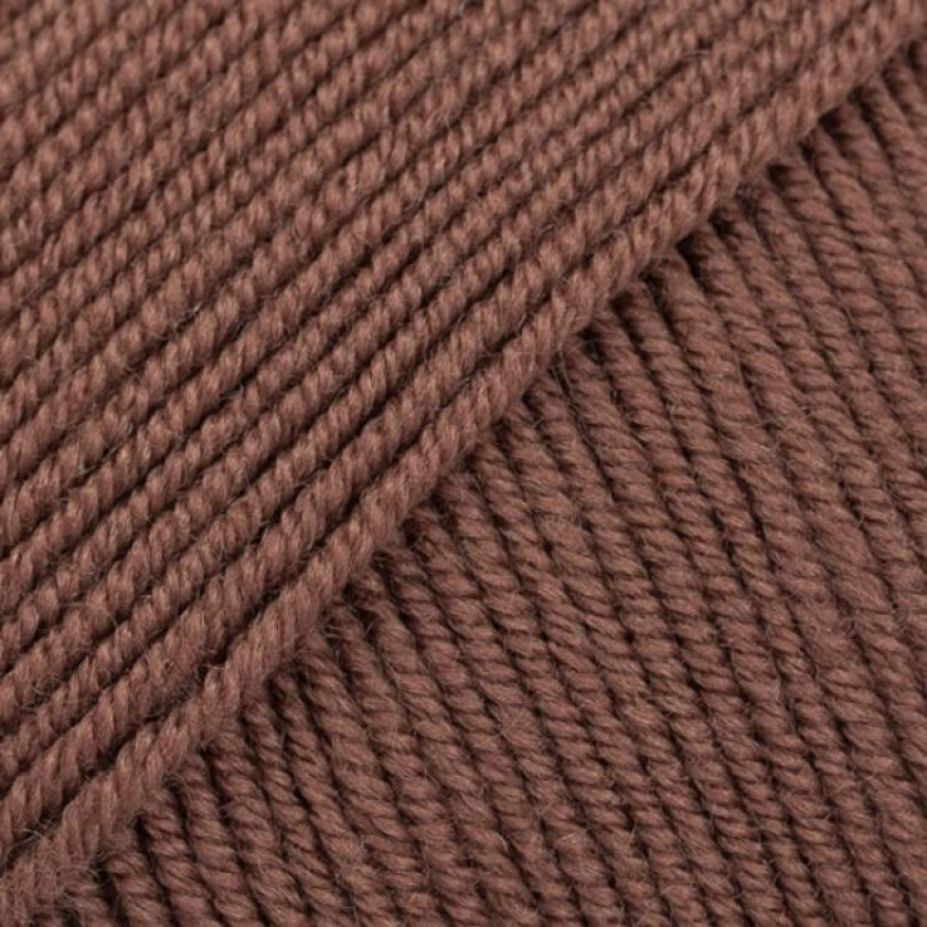 Drops Baby Merino Garn Unicolor 52 Sjokolade