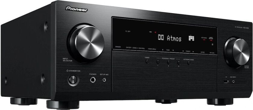 VSX-935 - AV network receiver - 7.2 channel - AV-nettverksmottaker - 7,2 kanaler - Svart