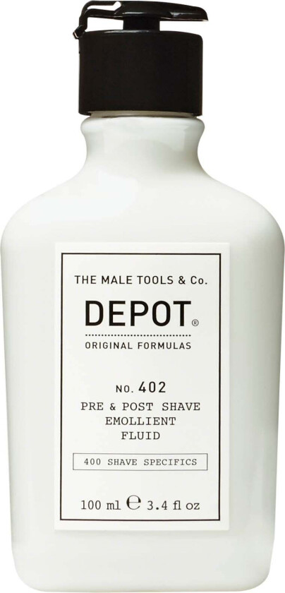 No. 402 Pre & Post Shave Emollient Fluid 100 ml