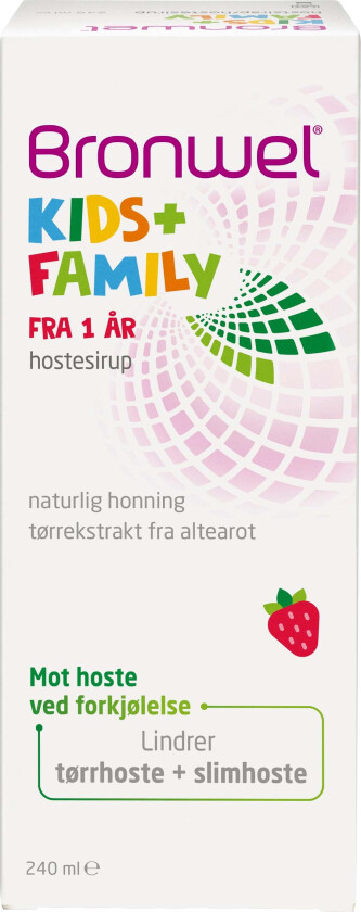 Bilde av Kids + Family Hostesirup, 240 ml