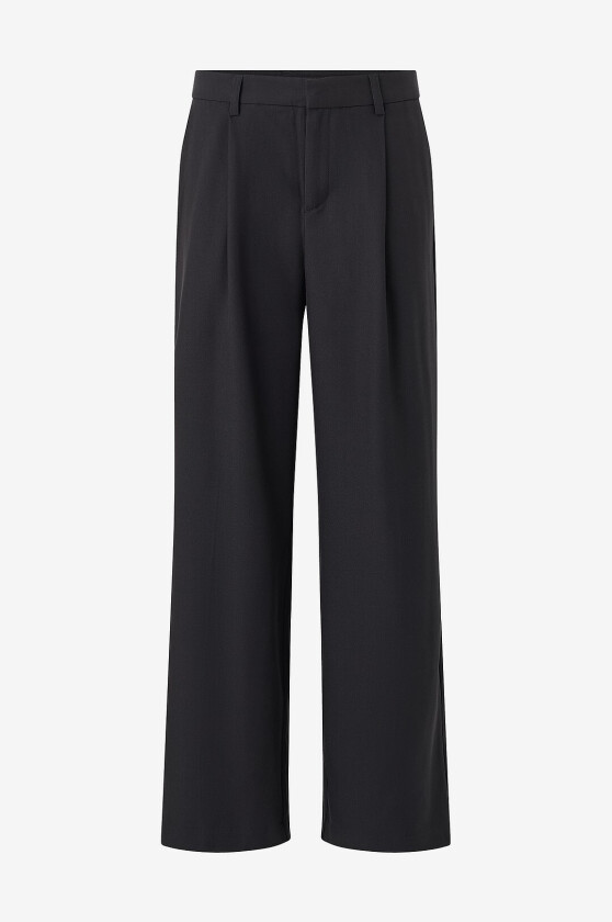 Bukser Wide pleated trousers - Svart