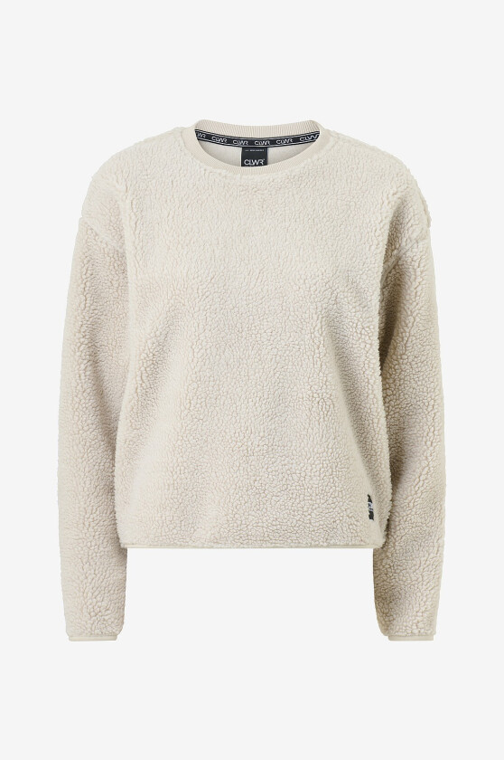 Fleeceskjorte W Snug Pile Crew - Beige