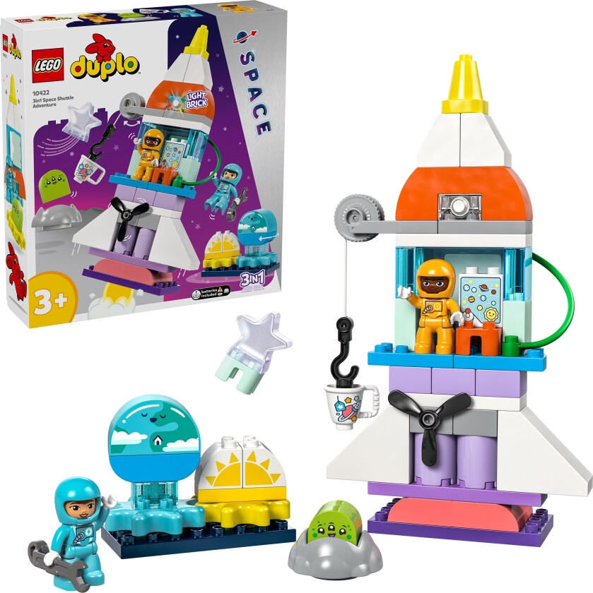 Bilde av Lego Duplo Town - 3-I-1 Romfergeeventyr 10422