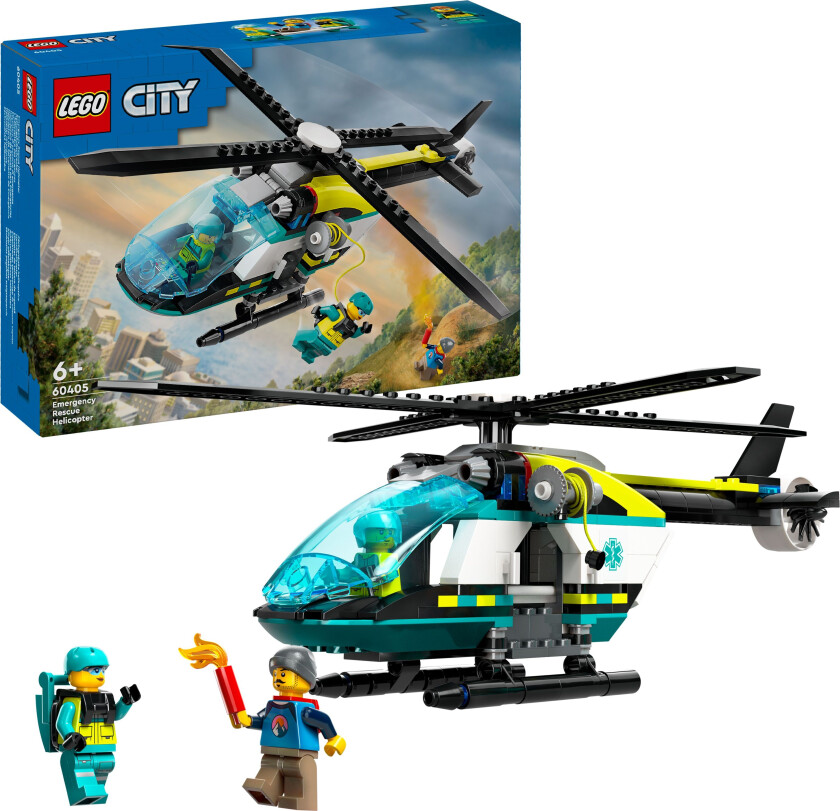 Lego City - Redningshelikopter 60405