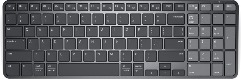 Pro 7 Rechargeable Compact Keyboard KB746 Pan-Nordic QWERTY