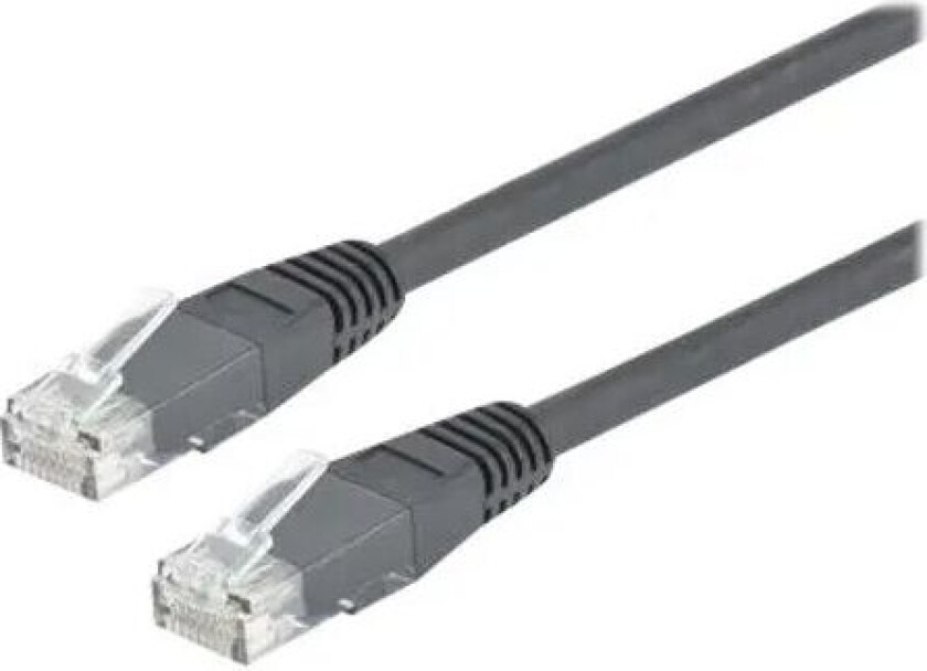 Nettverkskabel Lszh Rj-45 Rj-45 Cat 6 10m Svart