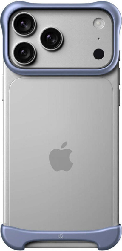 Bilde av iPhone 18 Pro Max Arc Pulse Aluminum Bumper Deksel - Matte Light Blue