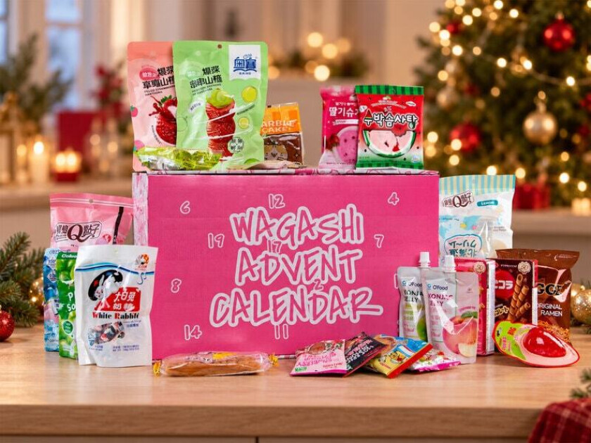 Bilde av Julekalender med Asiatisk Snacks