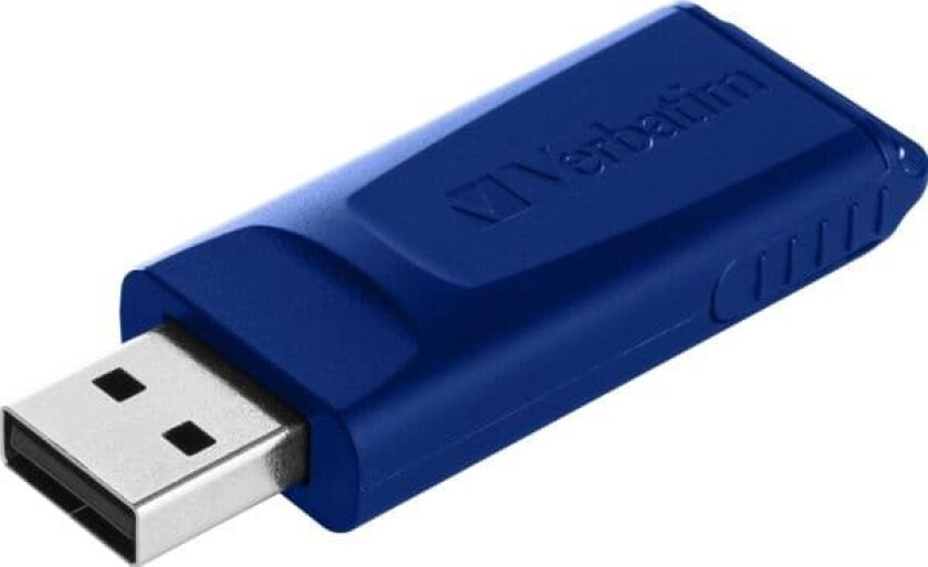 Slider - USB-flashstasjon - 16 GB - USB 2.0 - blå, rød, grønn (en pakke 3)