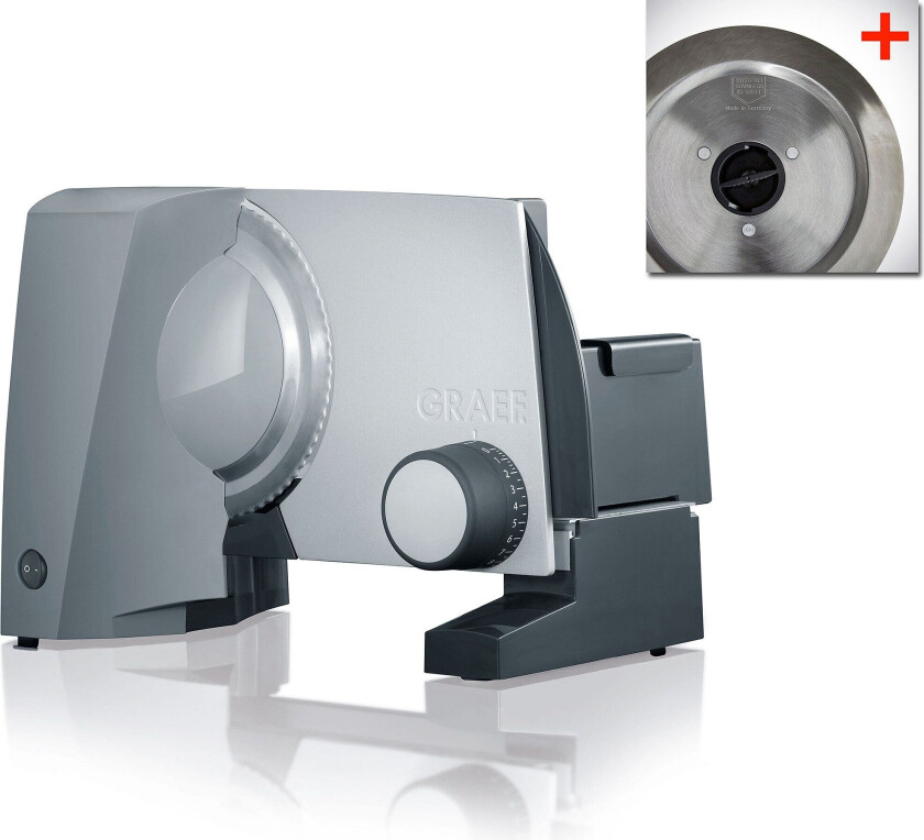 G 52 Twin, Elektrisk, 2 cm, Grå, Aluminium, Metall, Plastikk, 140 mm, 22,5 cm