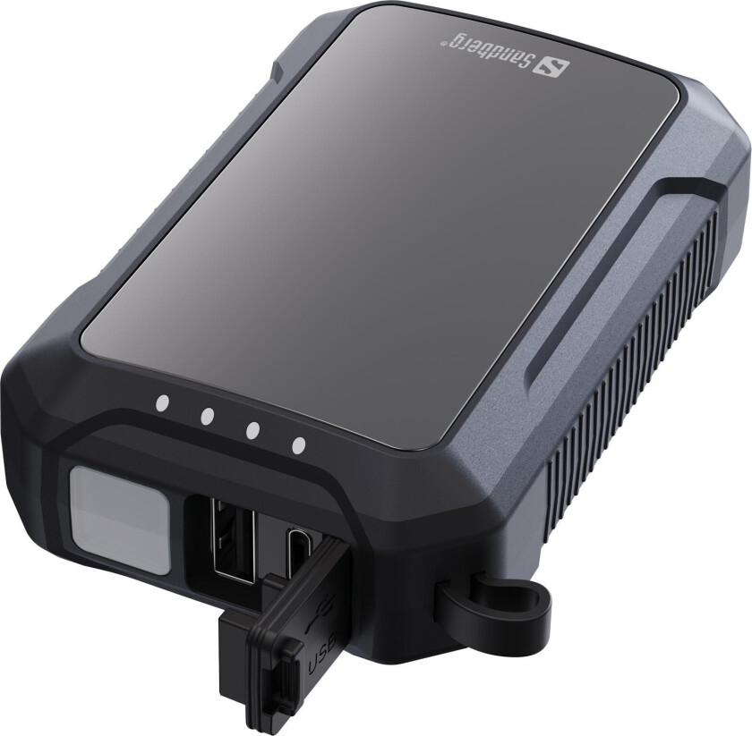 Nødlader 10 000 Mah Med Håndvarmer