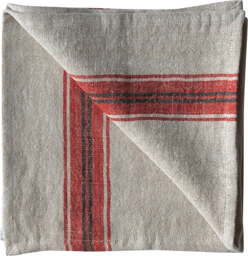 Astrid linserviett 50x50 cm Red