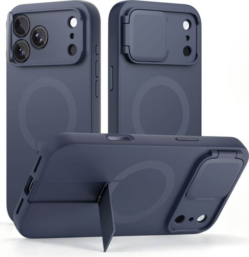 Kevlar Aura MagSafe-etui til iPhone 18 Pro / 17 Pro – marineblå